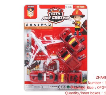 Sliding fire truck series passenger aircraft