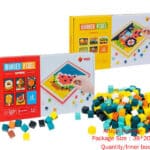 Wooden pixel Bricks PUZZLE GAME 400pcs