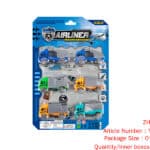 Set taxi airport tool truck (6 cars)