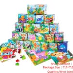 Boxed 24-piece puzzle PUZZLE GAME