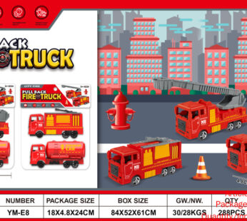 Warrior Fire Truck Series PVC Bags 2