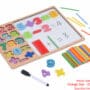 Wooden Tablet Digital Operation Counting Stick