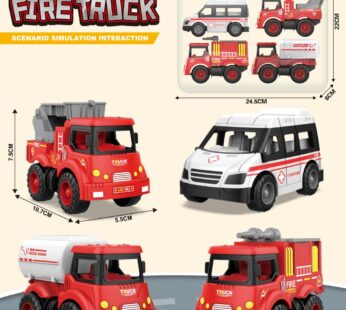 Warrior City Fire Brigade Fire Truck