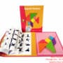 Wooden Tangram Magnetic PUZZLE GAME