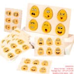 Wooden face changing expression Bricks pairing