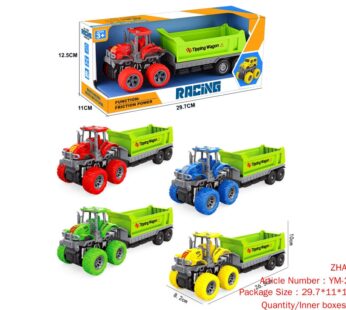 Friction stunt farmer trailer/sand truck