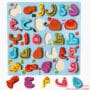 Wooden Arabic Alphabet Learning Cognitive Board