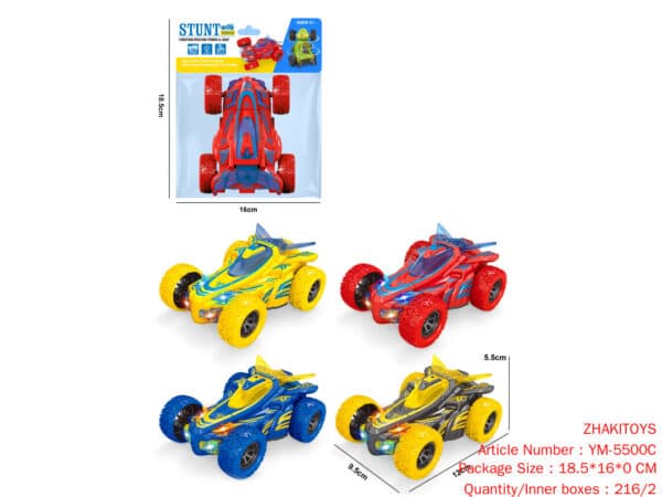 Friction Stunt Rotating Car (WITH LIGHT)