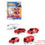 Slide suction plate fire truck 4 PCS 1 aircraft