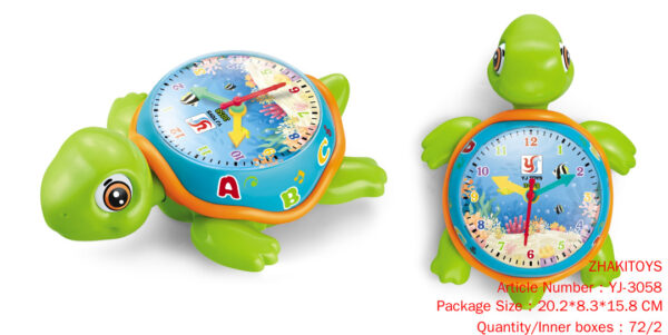 YJ-3058 Clock Turtle