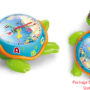 YJ-3058 Clock Turtle