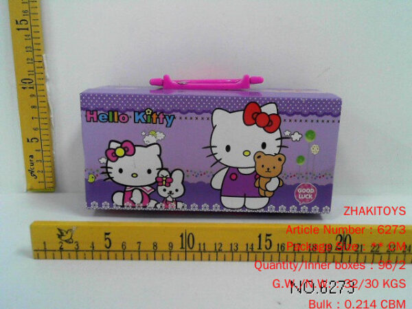 KT Cat 3-Layer Password Pencil Case