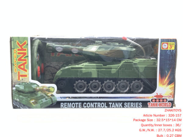 Remote control tank