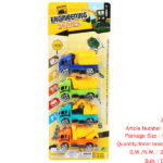Sliding Cartoon Engineering Vehicle