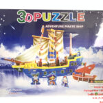 Thermosetting Film Pirate Ship 3D Puzzle