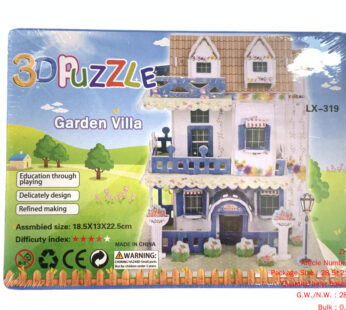 Home 31 Thermosetting Film Garden Villa 3D Puzzle