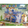 3D jigsaw puzzle for shrink film ice cream shop