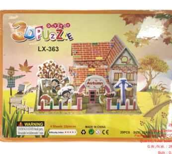 Heat Shrinkable Film Autumn 3D Puzzle