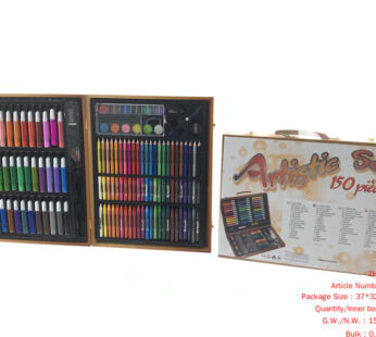 150 Pieces Brush Watercolor Pen Stationery Painting Kit