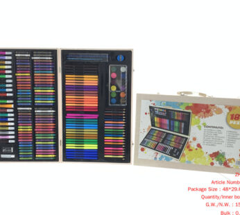 180-Piece Brush Watercolor Pen Stationery Painting Kit