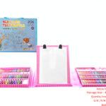 208-Piece Set with Drawing Board (Russian)