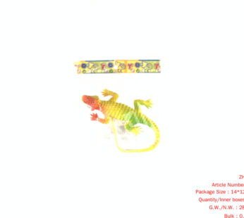 Soft glue simulation crocodile (multi-color mixed)