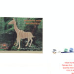 3D wooden jigsaw puzzle DIY painting
