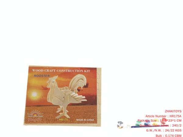 3D wooden jigsaw puzzle DIY painting