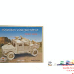 3D wooden jigsaw puzzle DIY painting