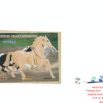3D wooden jigsaw puzzle DIY painting