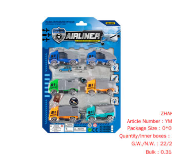 Set taxi airport tool truck (6 cars)