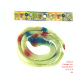 Soft glue simulation Macaroon snake 75cm (multi-color mixed)