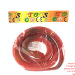 Soft glue simulation flat-headed snake 80cm (multi-color mixed)