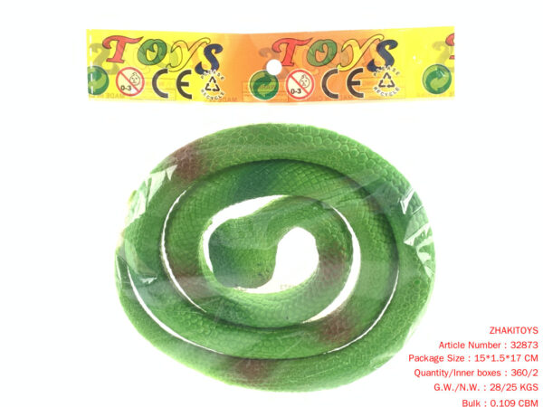 Soft rubber simulation cobra 90cm (multi-color mixed)