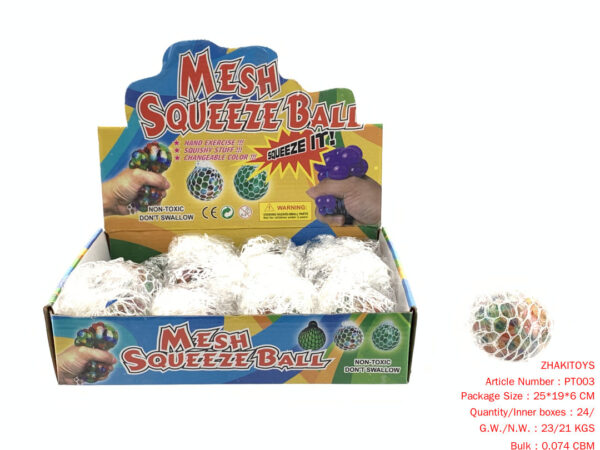 12 6cm colored beads grape balls (with light)