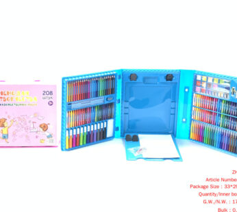 208-piece set with drawing board (Russian)