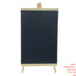 Wooden black drawing board
