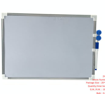 Aluminum double-sided magnetic writing board