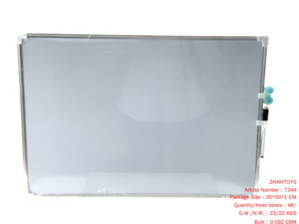 Aluminum double-sided magnetic writing board