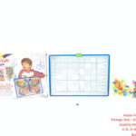 Aluminum double-sided magnetic writing board