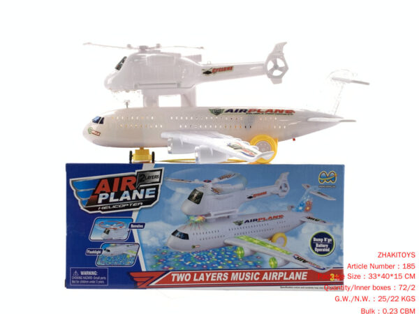 Double-decker helicopter