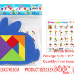 EVA Tangram rabbit intelligence puzzle