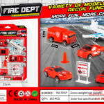 Taxi fire truck set