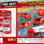 Taxi fire truck set