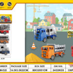 Sliding Engineering Vehicle Series PVC Bags 3