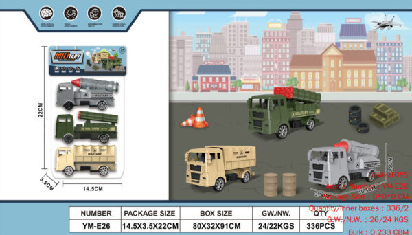 Sliding Military Car Series PVC Bags 3