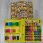 Small Yellow Duck 150pcs Brush Watercolor Pen Stationery Painting Kit