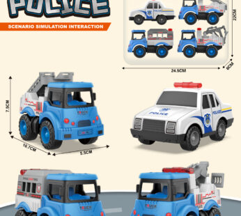 Warrior City Law Enforcement Police Car