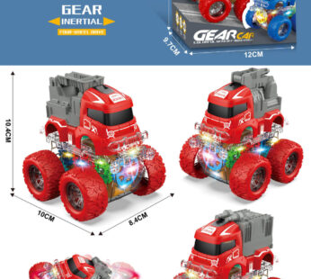 Colorful/Four-Wheel Drive/Double Inertia Stunt Fire Truck