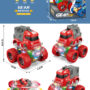 Colorful/Four-Wheel Drive/Double Inertia Stunt Fire Truck